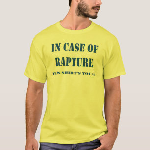 CAMISETA EM CASO DO ÊXTASE
