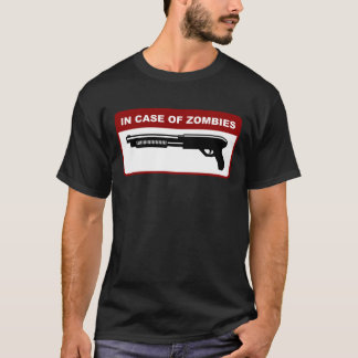 Camiseta Em caso dos zombis