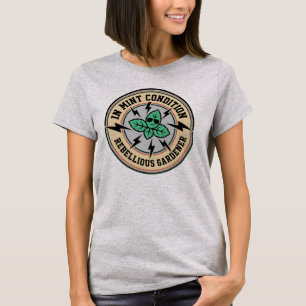 Camiseta Em Condição Perfeita Jardineiro Rebelde