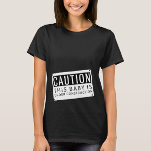 Camiseta Em Construção Maternity T-Shirt