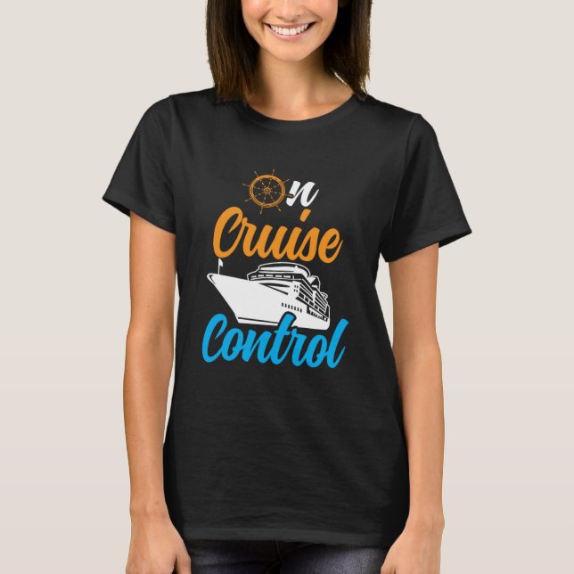 Camiseta Em Cruzeiro, Barcos De Voo, Piadas De Água Cruzada (Frente)