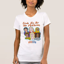 Em da garra pelo t-shirt dos prazos médios