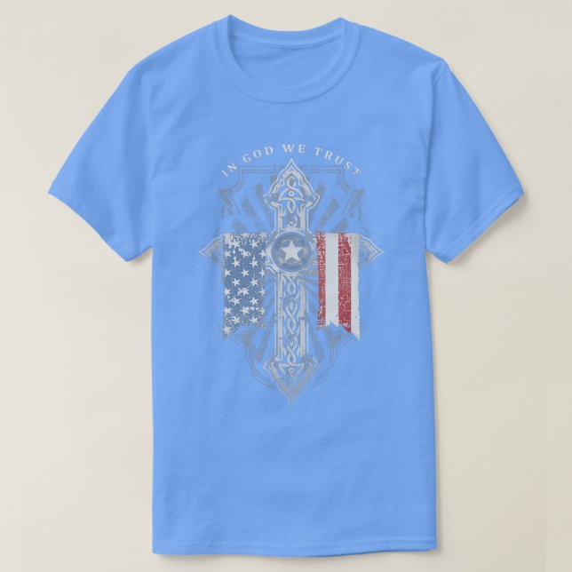 Camiseta Em Deus, confiamos (Frente do Design)