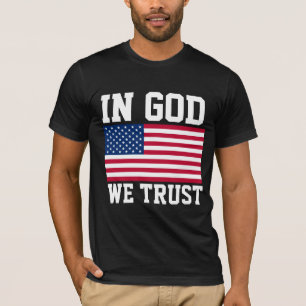 CAMISETA EM DEUS, CONFIAMOS EM T-SHIRTS CRISTÃOS