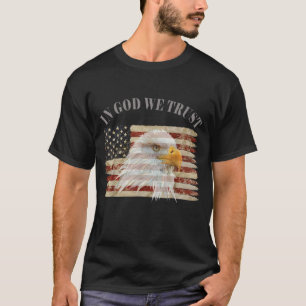 Camiseta Em Deus, Confiamos No Respeito Americano