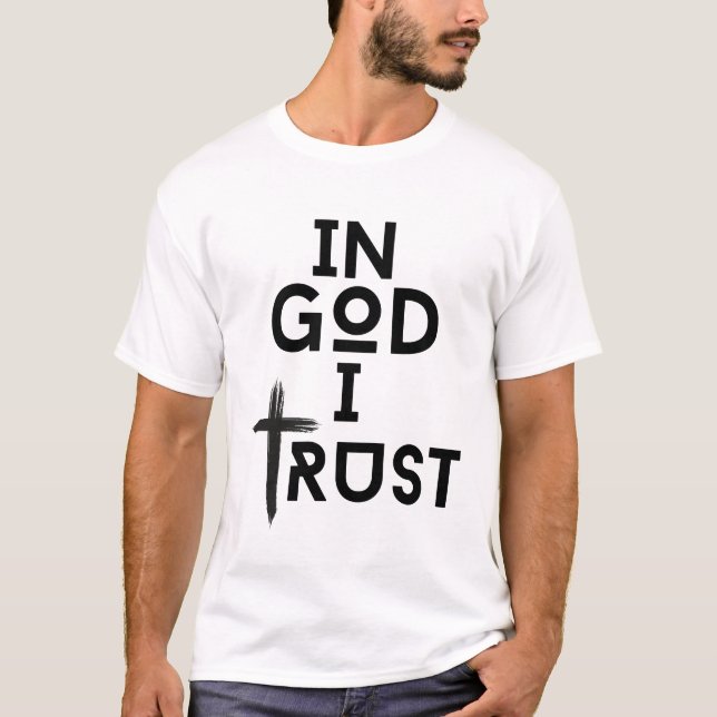 Camiseta Em Deus, eu confio (Frente)