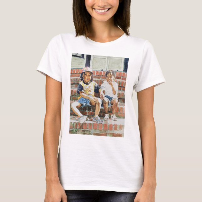 Camiseta Em etapa dianteira 2002 (Frente)