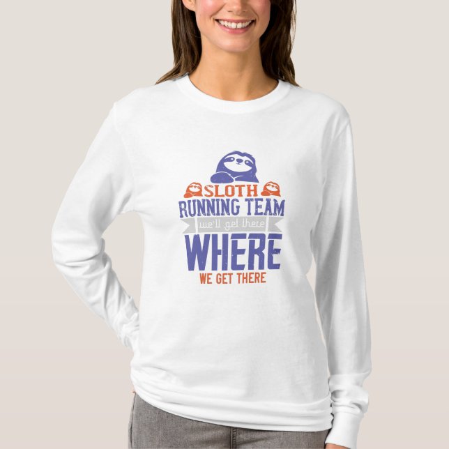 Camiseta Em Execução - Equipe de Execução de Lama (Frente)