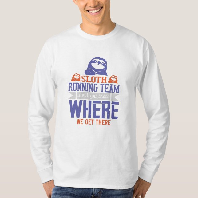 Camiseta Em Execução - Equipe de Execução de Lama (Frente)