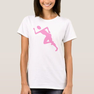 Camiseta Em Execução - Rosa
