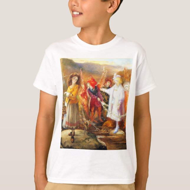 Camiseta Em Fairyland John Anster Fitzgerald (Frente)