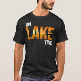 Camiseta Em férias do tempo do lago