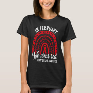 Camiseta Em fevereiro, conhecemos a doença coronária americ