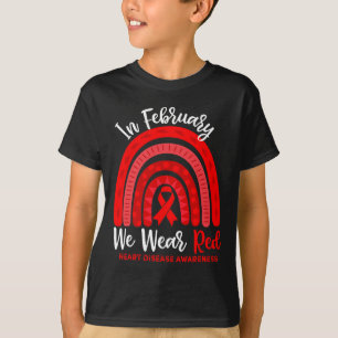 Camiseta Em Fevereiro, Iremos Awarene Para Doença Cardíaca