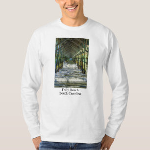 Camiseta Em Folly Beach Pier