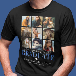 Camiseta Em homenagem ao Formando Foto Collage T-Shirt