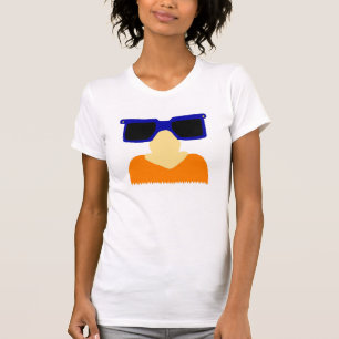 Camiseta Em incógnito bigode & a colher ocasional T das