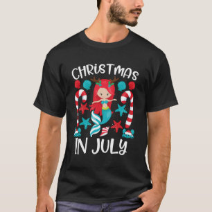 Camiseta Em julho, Mermaid Summer