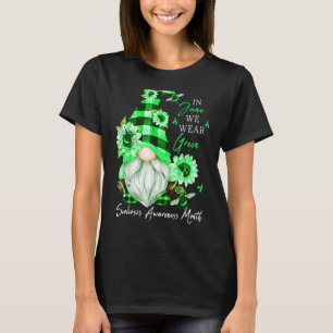 Camiseta Em junho, Vestimos a Consciência da Escoliose Verd