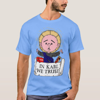 Camiseta Em Karl Nós Confiamos em Karl Pilkington