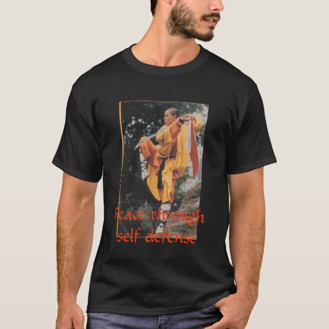 Camiseta Em louvor de Shaolin (Frente)
