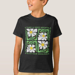 Camiseta Em Maio Usamos Verde Conscientização da Saúde Ment