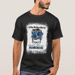 Camiseta Em Maio, Vestimos Azul Para Sensibilizar Als Mensa