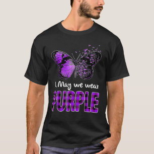 Camiseta Em maio Vestimos Manteiga de Consciência do Lupus
