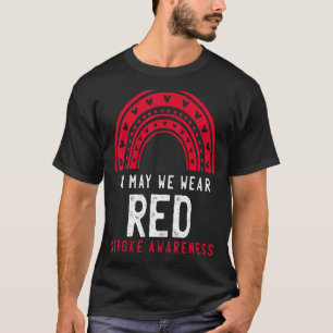 Camiseta Em maio Vestimos o Mês de Consciência do Arco-Íris
