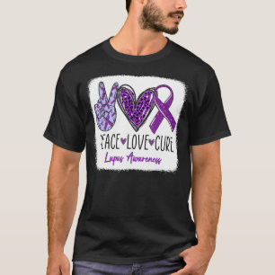 Camiseta Em Maio, Vestimos Roxo Para A Consciência Do Lupus