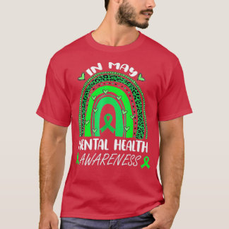 Camiseta Em Maio, Vestimos Verde Para Sensibilização Para A