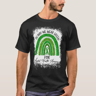 Camiseta Em Maio, Vestimos Verde Para Sensibilização Para A