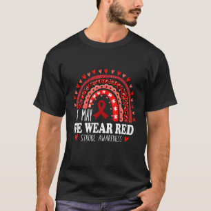 Camiseta Em Maio, Vestimos Vermelho Por Um Rai De Friso De 
