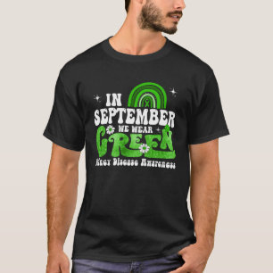 Camiseta Em Março Usamos Verde Arco-íris Conscientização so