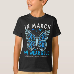 Camiseta Em março use o esquadrão de conscientização sobre