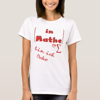 Camiseta em mathe caixa ich deko T-Shirt