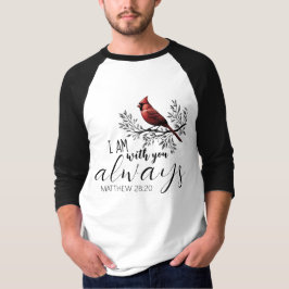 Camiseta Em Memória Carinhosa: Cardinal Vermelho