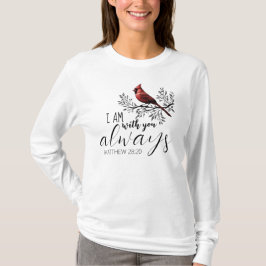 Camiseta Em Memória Carinhosa: Cardinal Vermelho