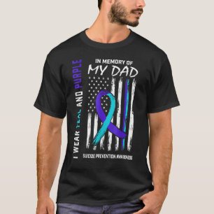 Camiseta Em Memória Da Consciência Da Prevenção Do Suicídio