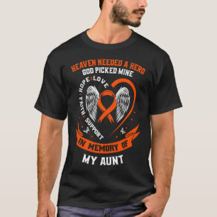 Camiseta Em Memória Da Minha Tia Leucemia Memorial G