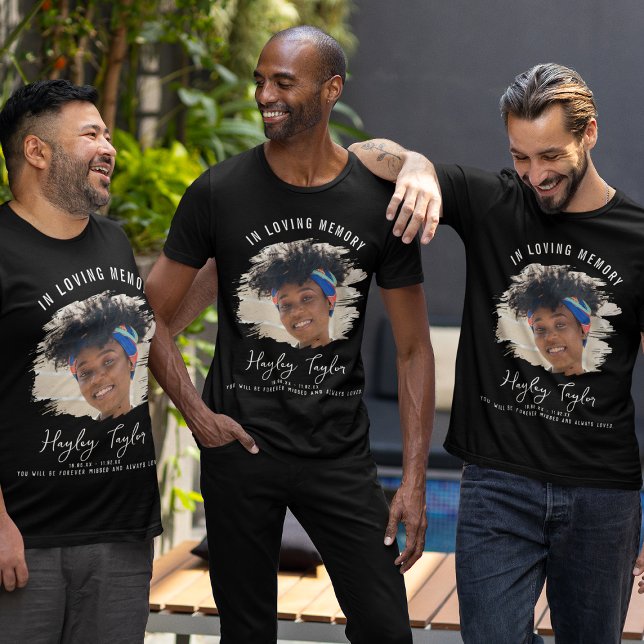 Camiseta Em memória de amor | Memorial Fotográfico de Efeit (Criador carregado)