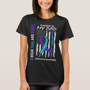 Camiseta Em Memória Do Amer De Prevenção Do Suicídio De Pai