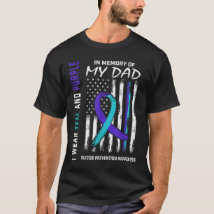 Camiseta Em memória do assistente de prevenção de suicídio 