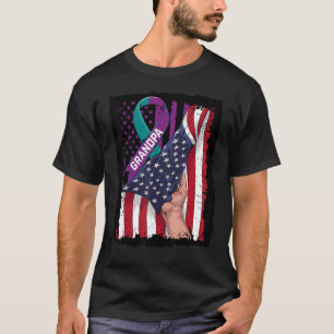 Camiseta Em memória do vovô Sensibilização suicida American