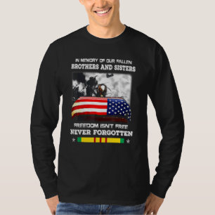 Camiseta Em Memória Dos Nossos Irmãos E Irmãs Falidos