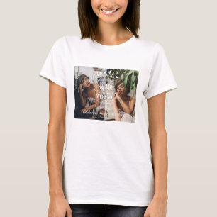 Camiseta Em Memória Querida Memorial de Funeral com Foto
