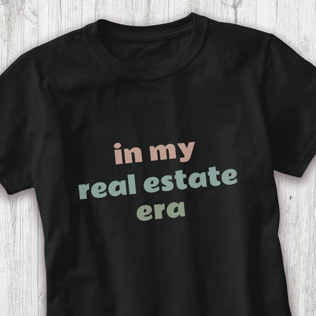 Camiseta Em Meu Agente Imobiliário (Criador carregado)