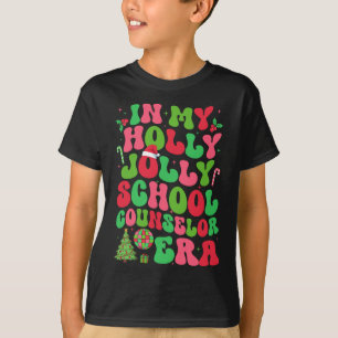 Camiseta Em Meu Cristo Holly Xmas Jolly School Consultor Er