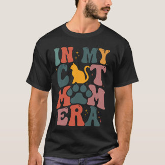 Camiseta Em Meu Gato, Era Mãe, Retrô O Pão De Gato