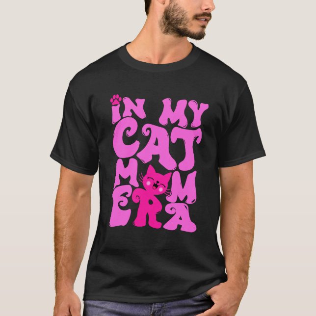 Camiseta Em Meu Gato Mãe Era Gato Bonito Mãe (Frente)
